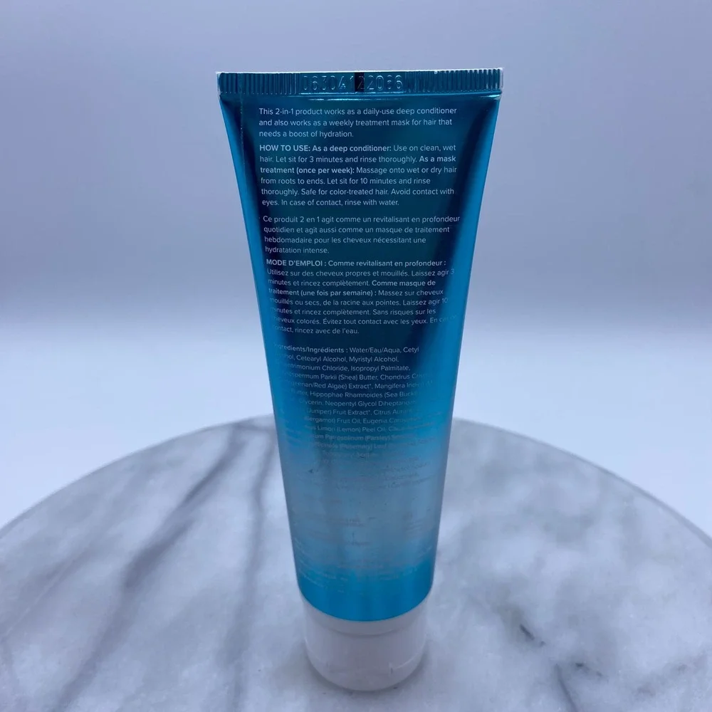 Norwex Lysere 4oz Deep Conditioner & Mask Blue Shea Mango Butter Hydrating Hair